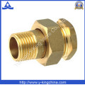 Alta qualidade Brass Mangueira Conector Pipe Fitting (YD-6015)